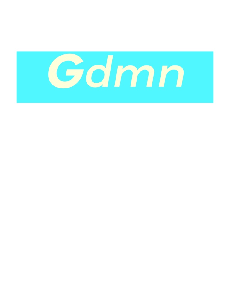 GdmnTシャツ