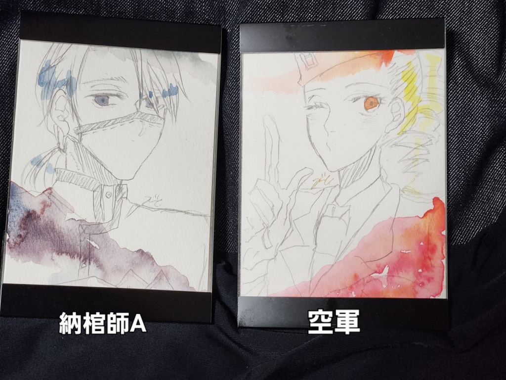 【チェンソーマン・第5人格】ハガキサイズドローイング