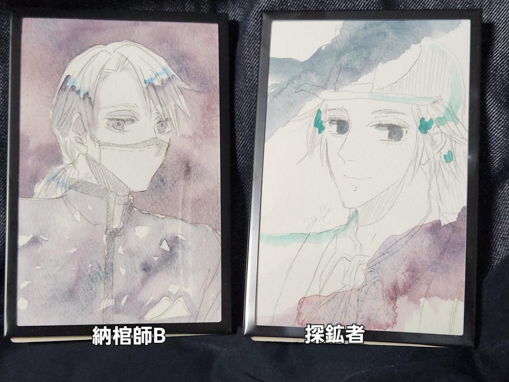 【チェンソーマン・第5人格】ハガキサイズドローイング