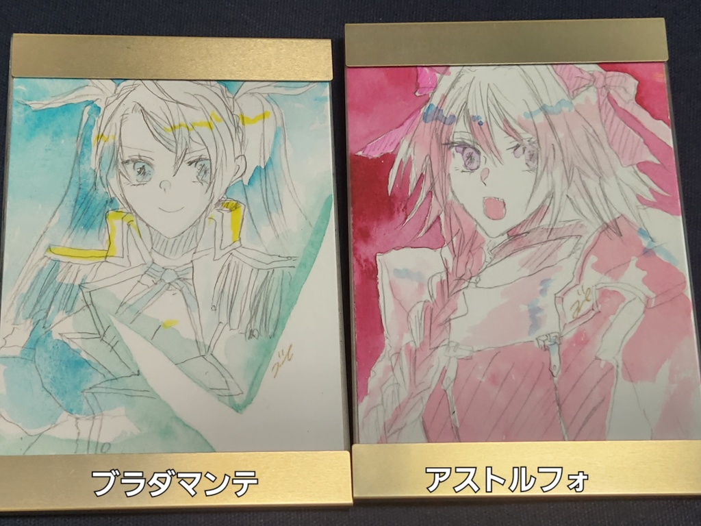 【FGO】ハガキサイズドローイング