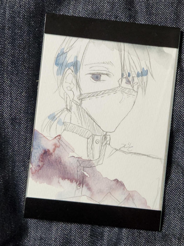 【FGO】ハガキサイズドローイング