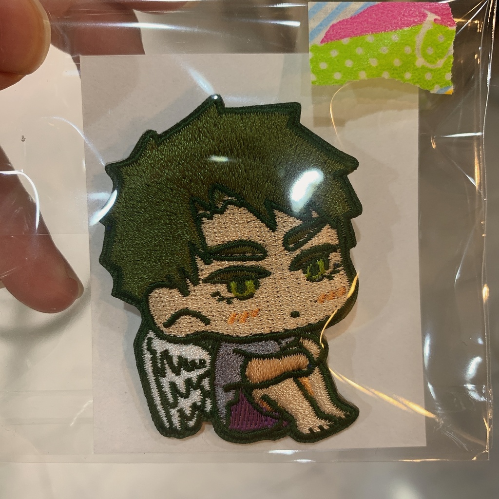 刺繍ワッペン(安全ピン付)