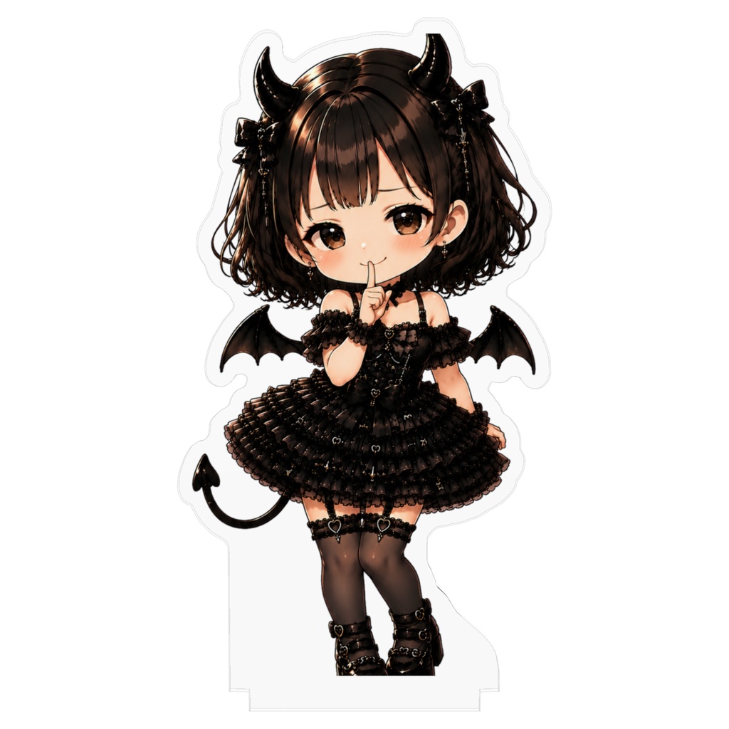 悪魔ちゃん ルナ アクリルスタンド(高さ約10cm)