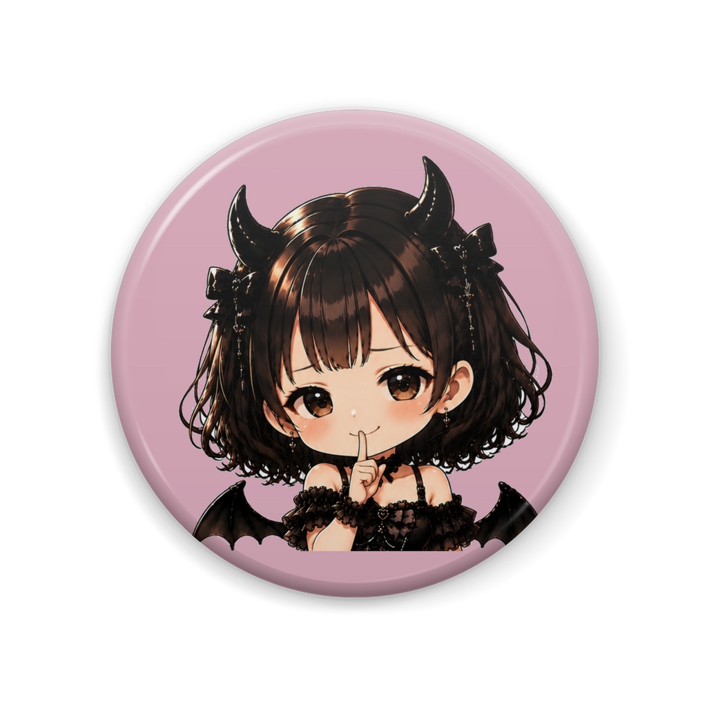 悪魔ちゃん ルナ 缶バッジ（57mm）