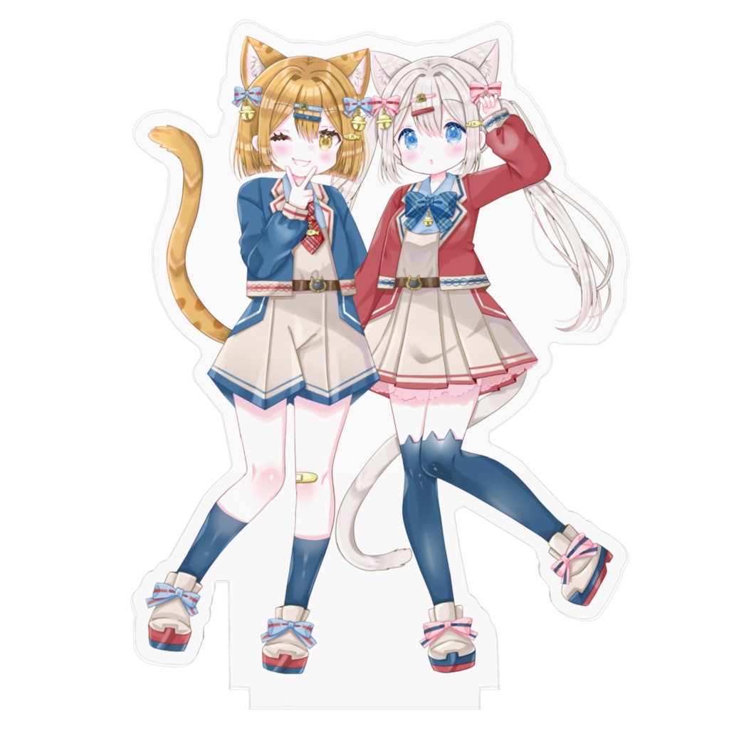 【ぽちたま】仲良し・キービジュアルアクリルスタンド