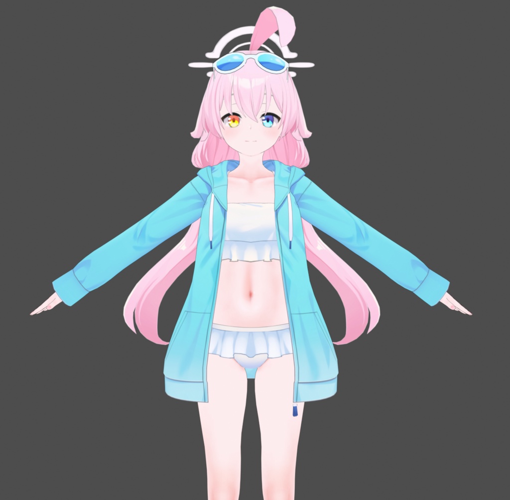 Hoshino (水着) 3Dモデル Ver1.0