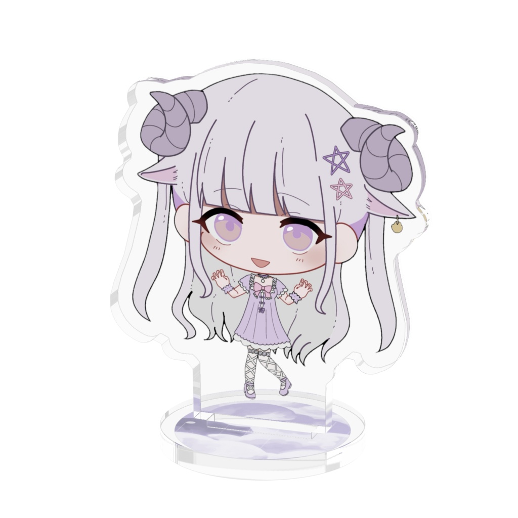 紫桜みあ(羊ver 5cm)アクリルスタンド
