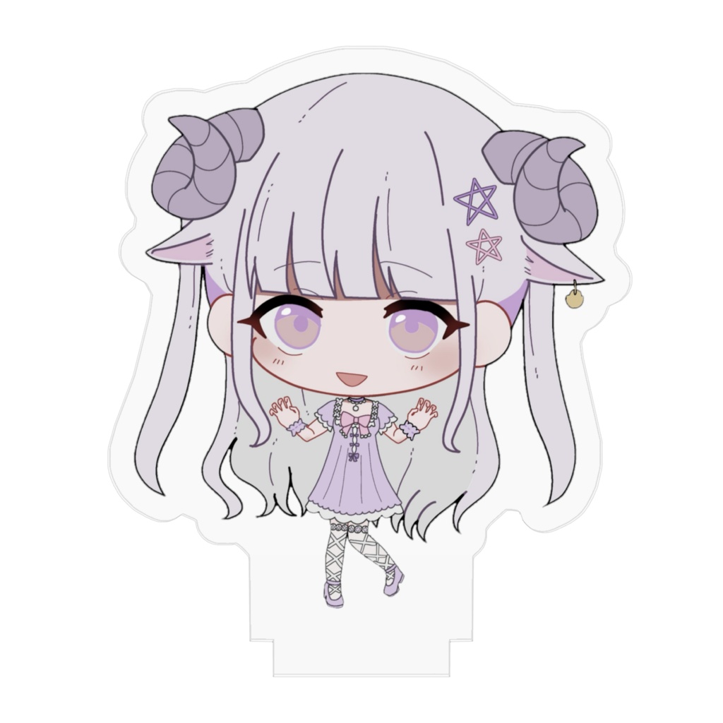 紫桜みあ(羊ver 5cm)アクリルスタンド