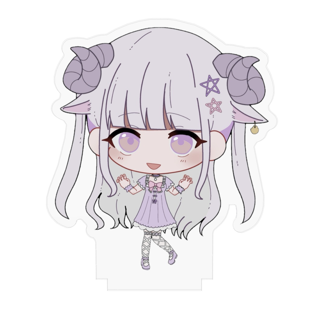 紫桜みあ(羊ver 7cm)アクリルスタンド