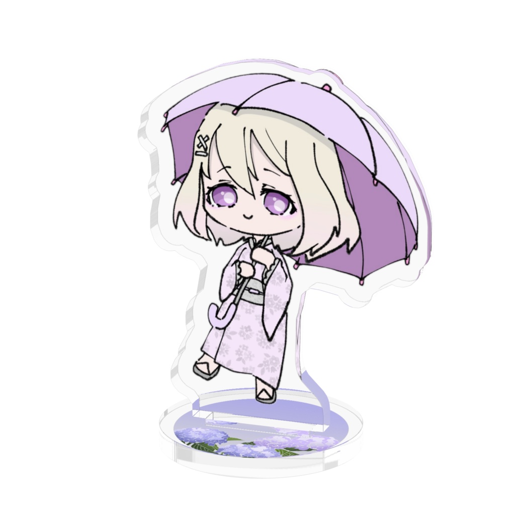 紫桜みあ(浴衣ver 5cm)アクリルスタンド