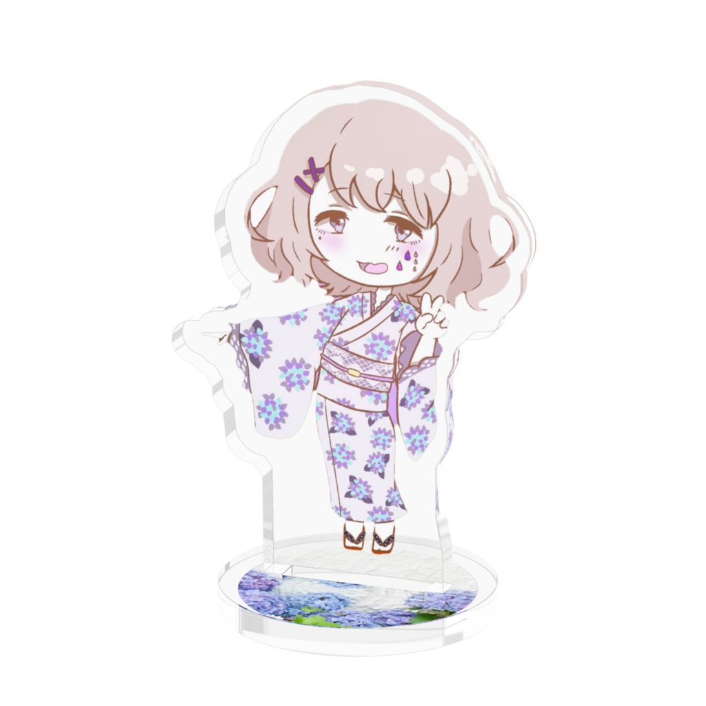 紫桜みあ(浴衣ver2 5cm)アクリルスタンド