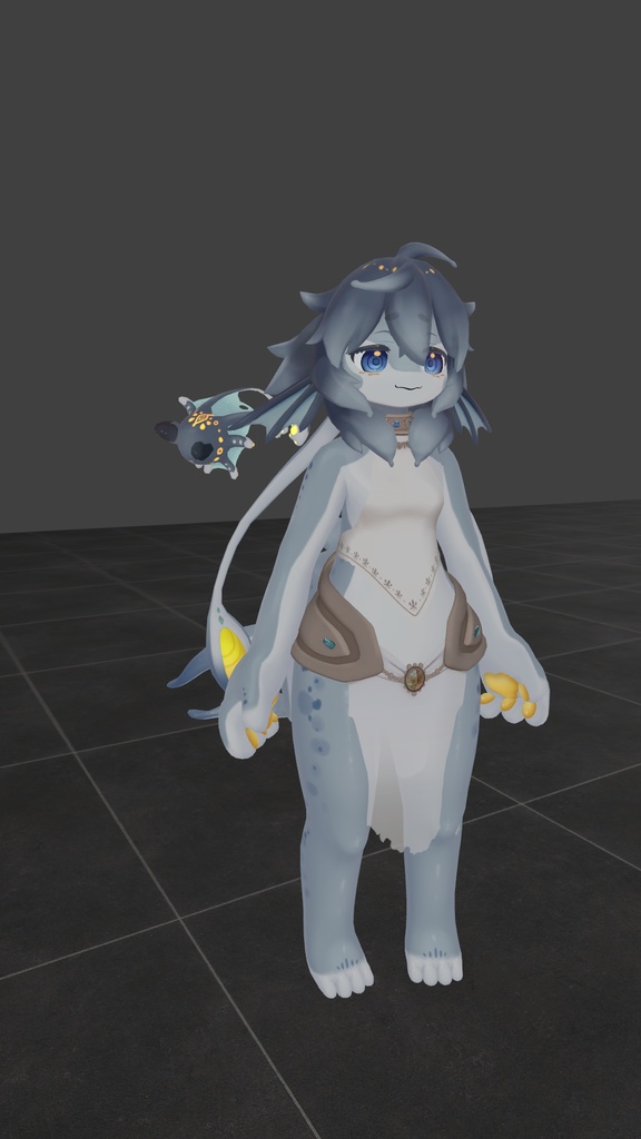 ネロミアちゃんを少しだけ大人化改変用プレハブ