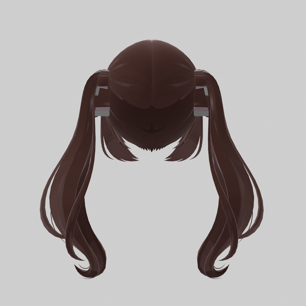 【カリン用】チョコレートピンクヘア(テクスチャ)