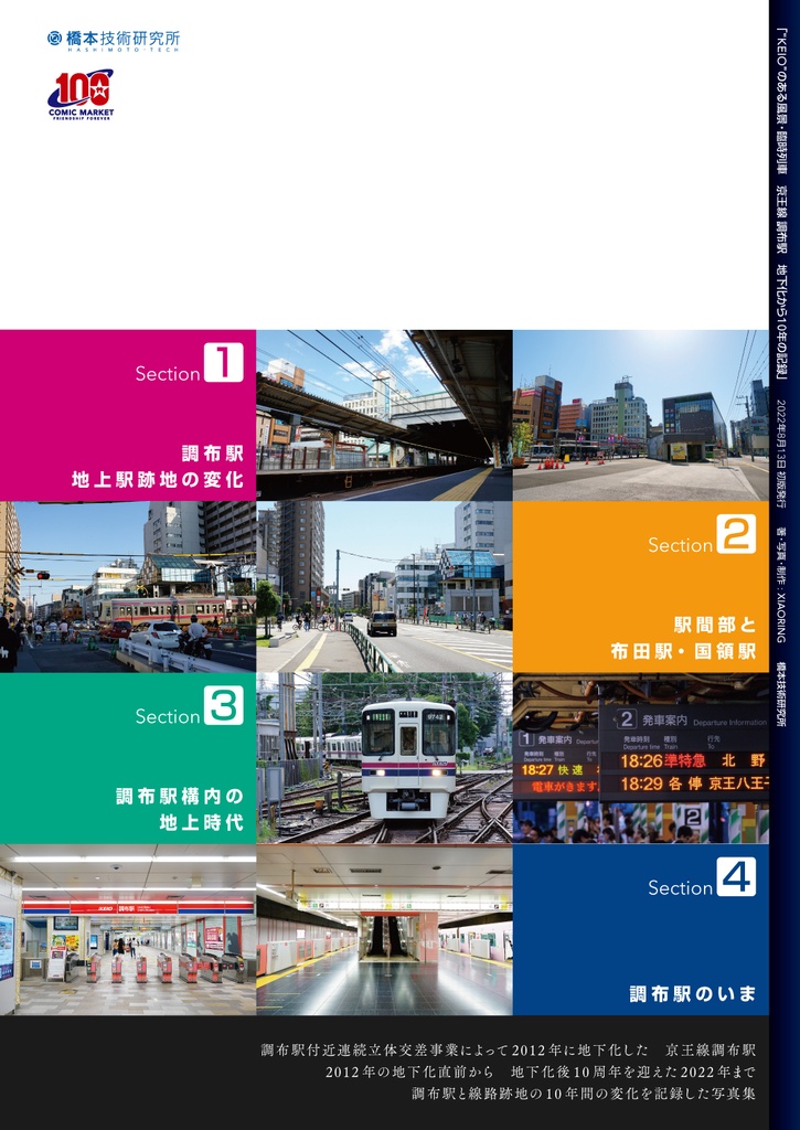 “KEIO”のある風景・臨時列車 京王線 調布駅 地下化から10年の記録