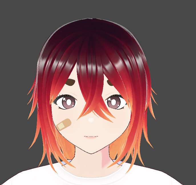 FIRE hair texture 