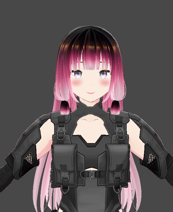 black to pink hair texture 