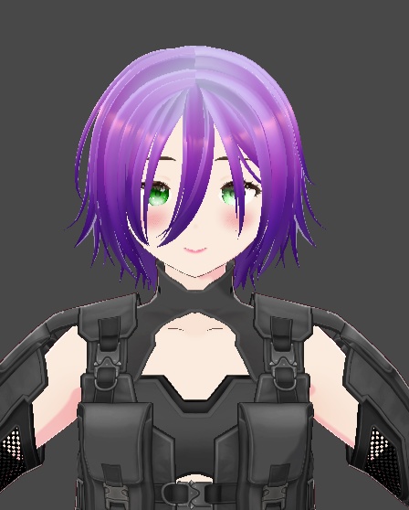 purple attack hair texture 