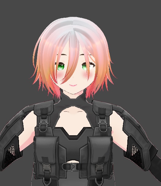 strawberry shortcake ( cream to pink) hair texture