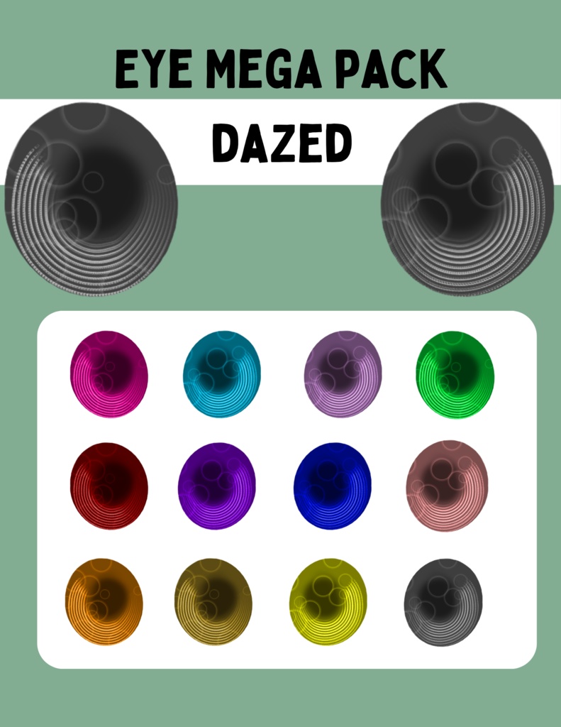  Free MEGA eye pack Dazed