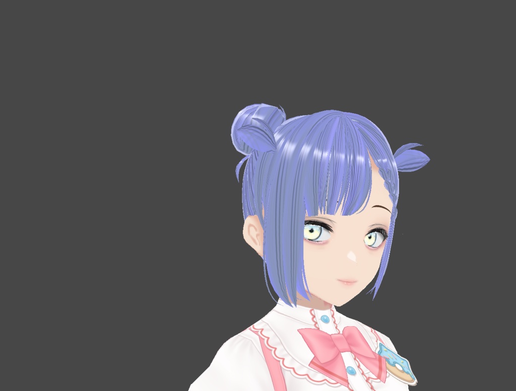 small strand blue hair texture