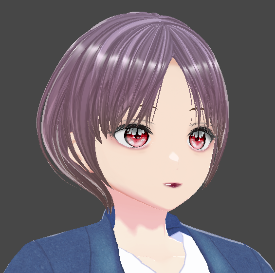 purple gray hair texture