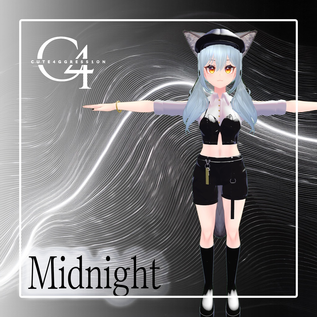【Mulicia専用衣装】Midnight【VRC想定】