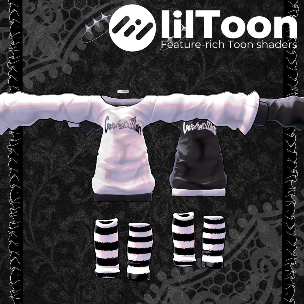 【えも研素体/まめふれんず】SabukaruParka【VRC想定】