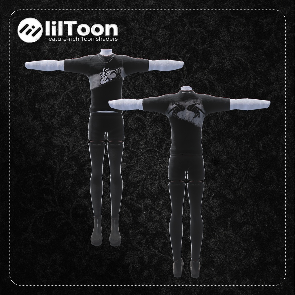 【Nakiya対応】Null_Mode【MA対応/VRC向け衣装】