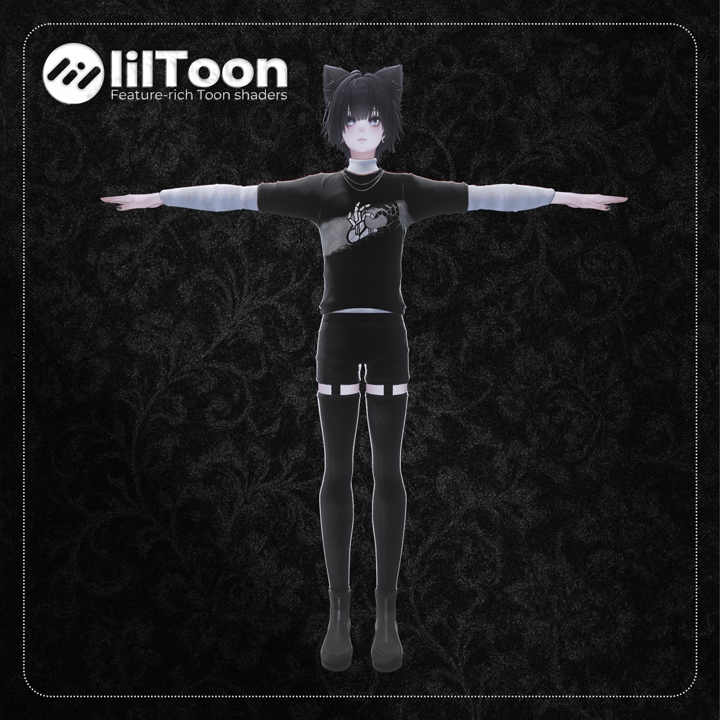 【Nakiya対応】Null_Mode【MA対応/VRC向け衣装】