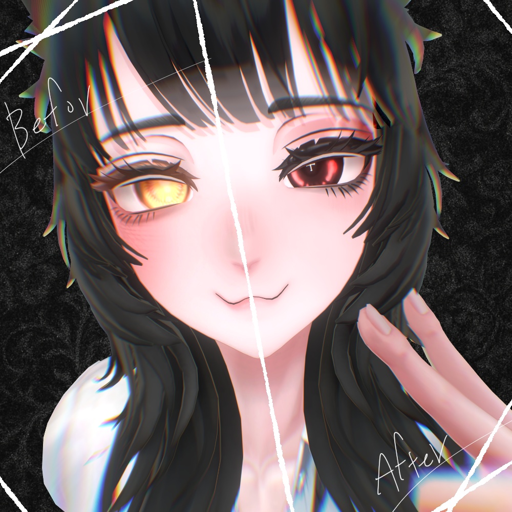 【Mie専用メイク&アイテクスチャ】じらいっぽてくすちゃ