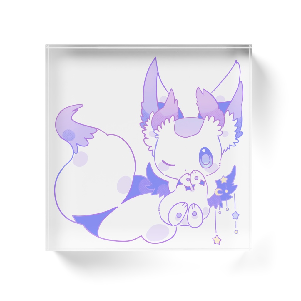 ラズチャンアクリルブロック