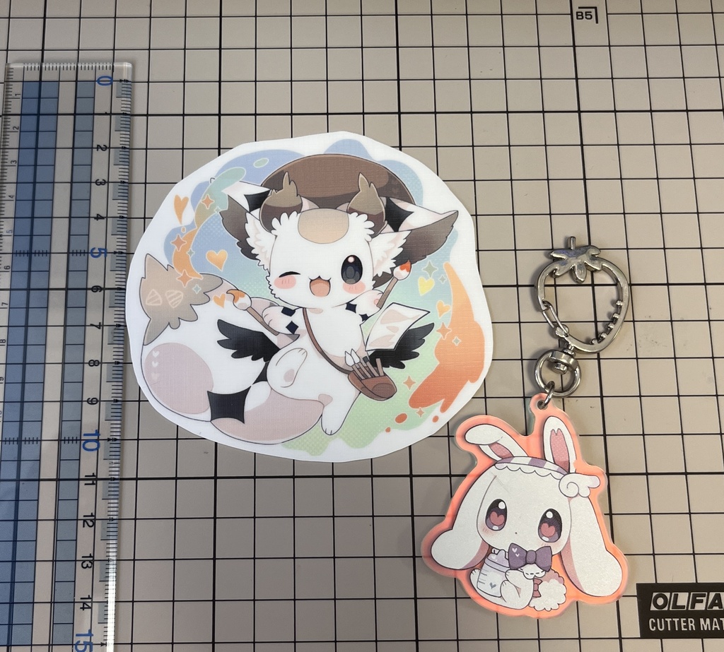 まるくてもふいステッカー