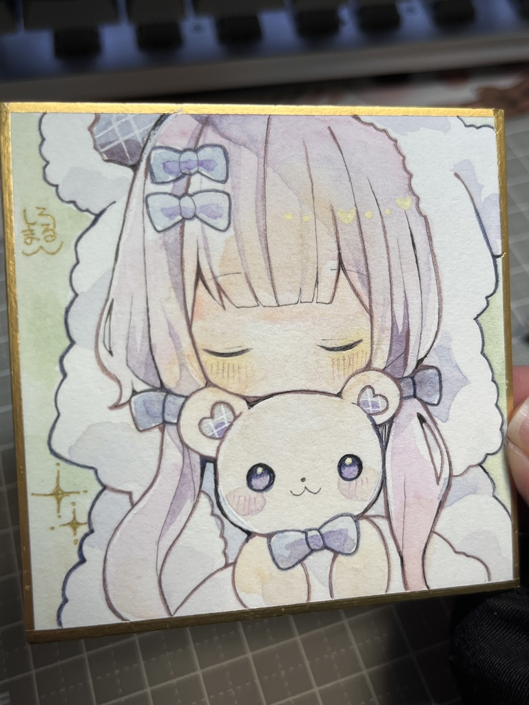 オリジナル豆色紙よんまい