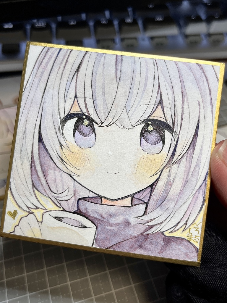 オリジナル豆色紙よんまい