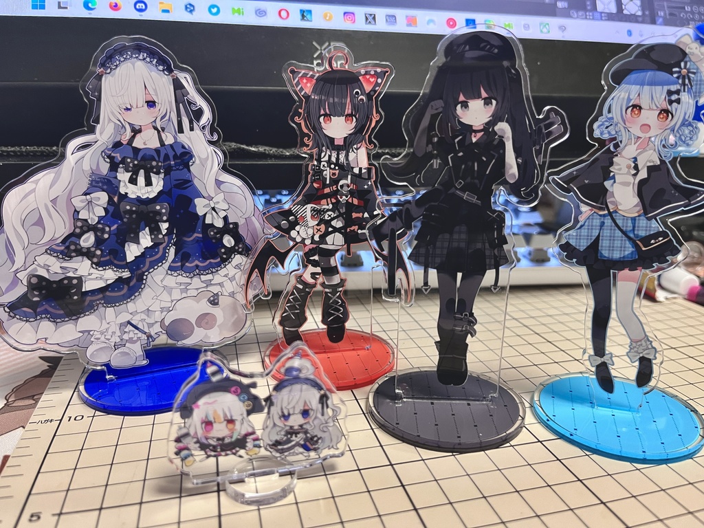 まのさばアクスタ4種類