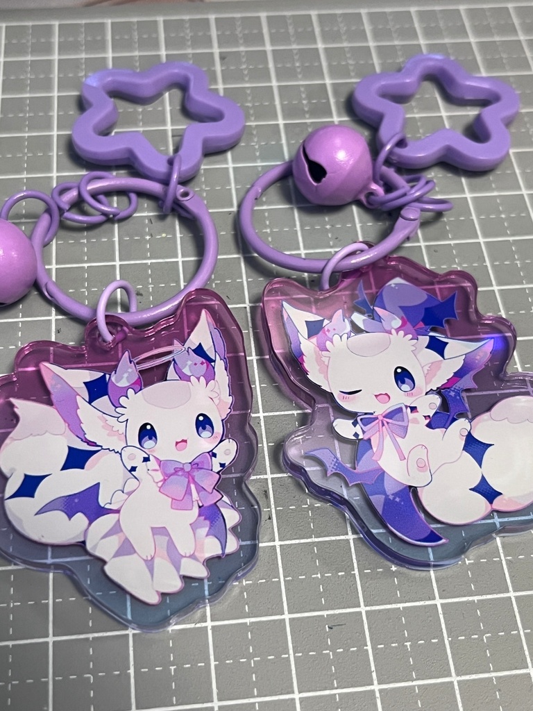 両面印刷ラズラズアクキー2個セット