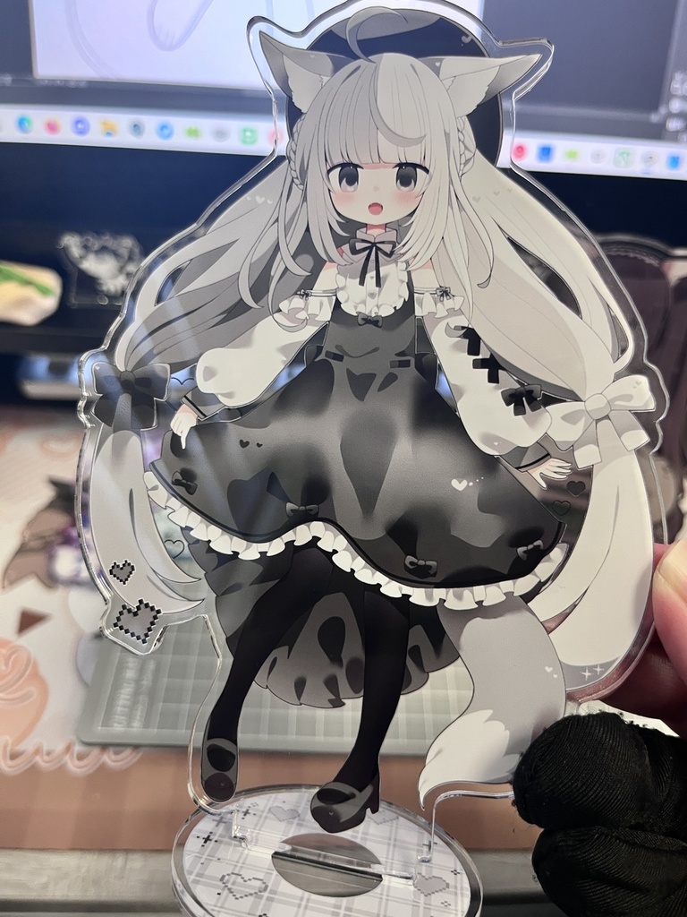 けもっこ2種類でかアクスタ