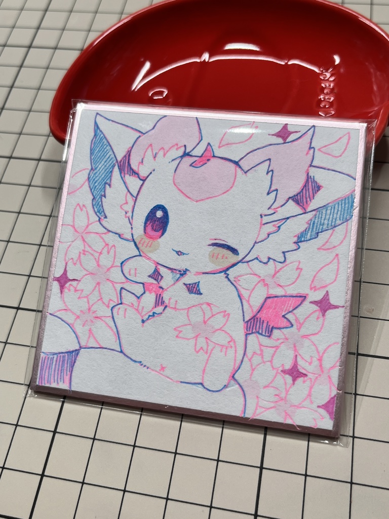 桜ラズ原画(大小にまい)