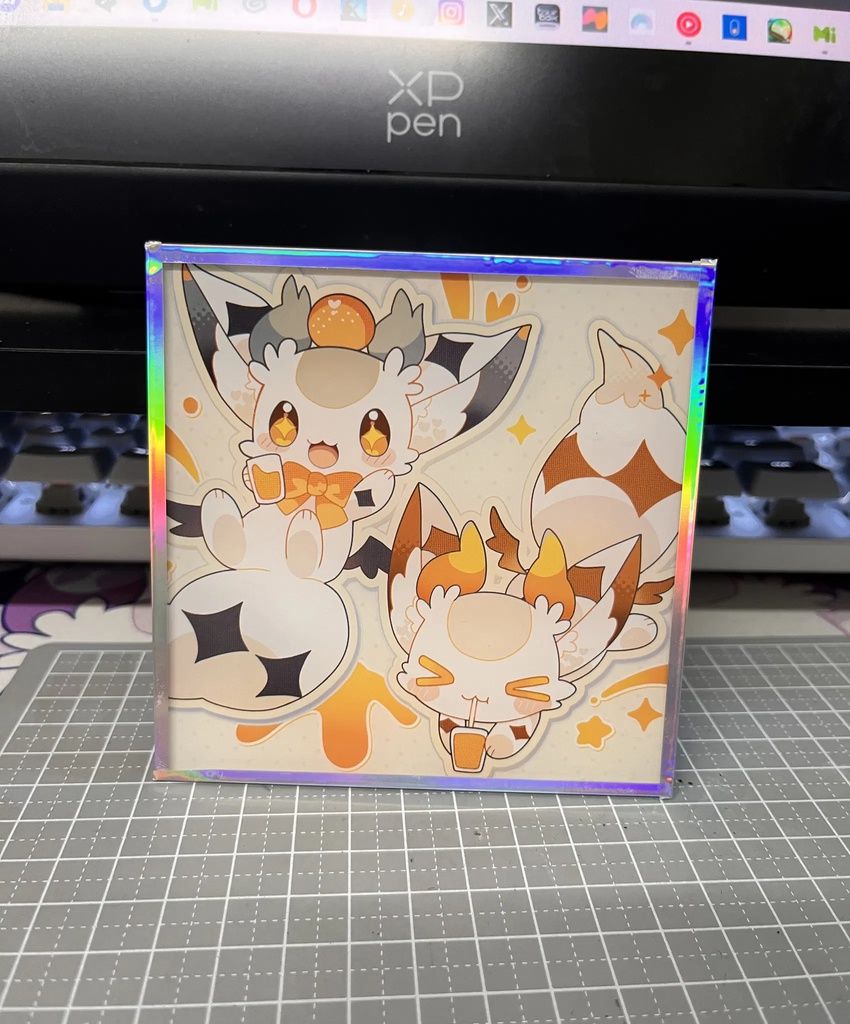 ラズアクリル色紙（きらきら）