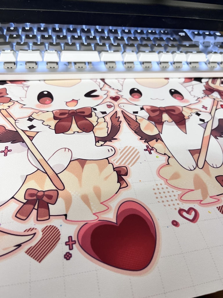 デスクマット（いちごチョコ）