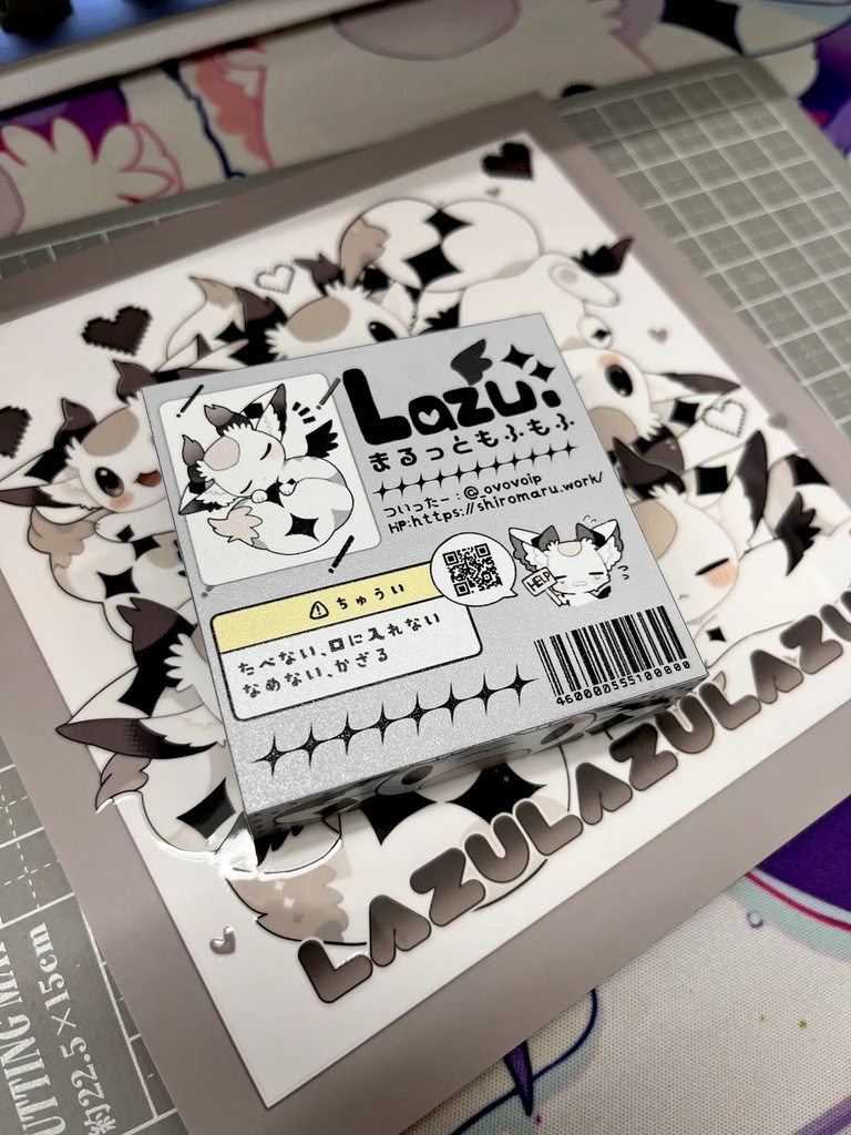 【残り１個】yousei印刷製　フィギュアパッケージ風アクリルブロック