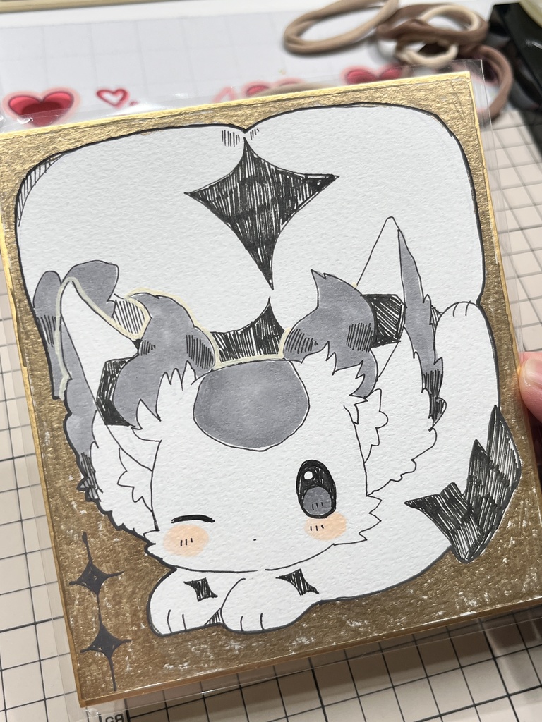 みちみちラズミニ色紙