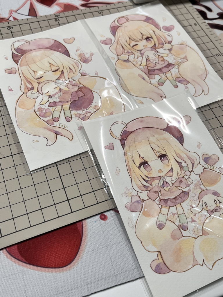 オリジナル桜ちゃん原画（ポストカードサイズ）