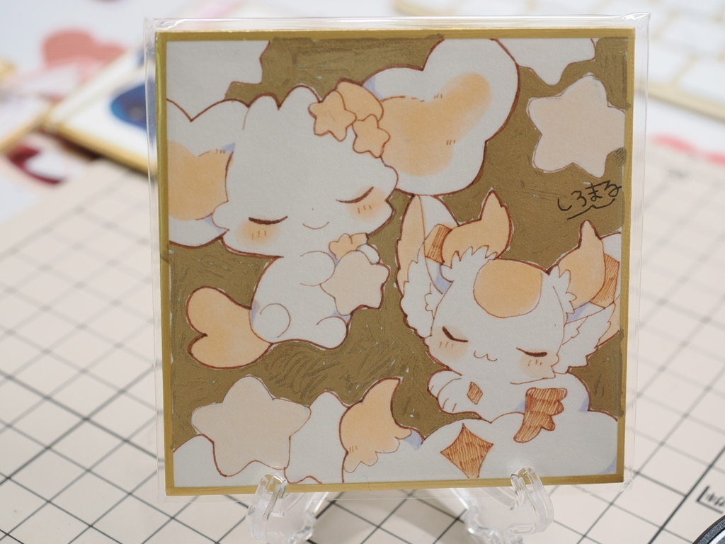 【ぽへもちさんコラボ色紙】2種類