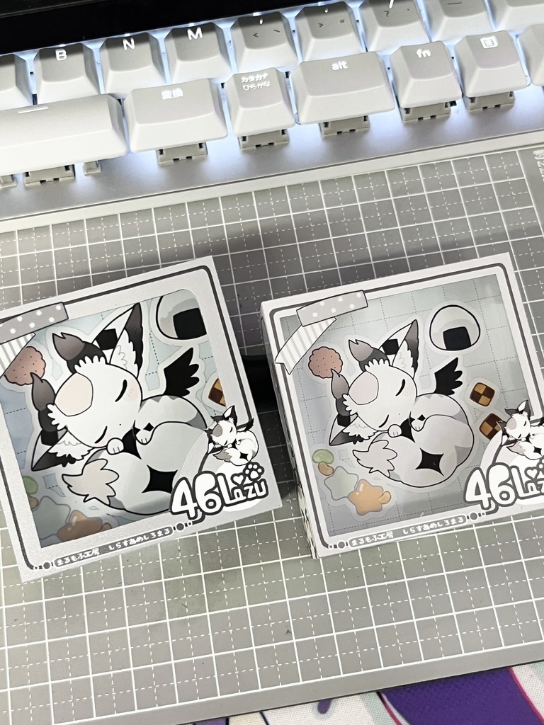 【5個限定】フィギュアパッケージ風アクリルブロックver2