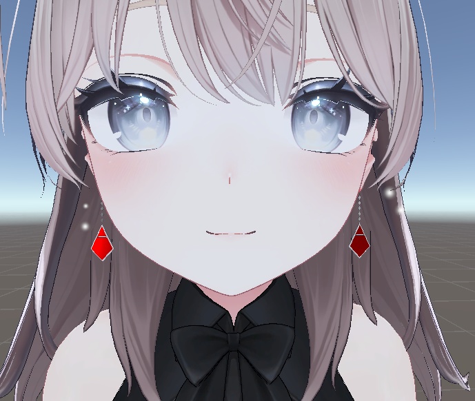 【無料配布中】ひし形ピアス【パーティクルあり、Physborn対応】