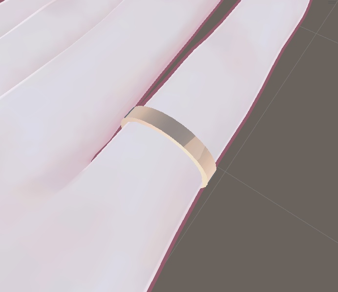 【無料配布中】超シンプルリング【4色展開】