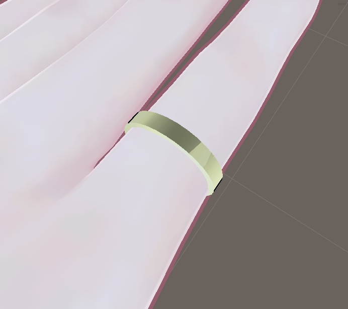 【無料配布中】超シンプルリング【4色展開】