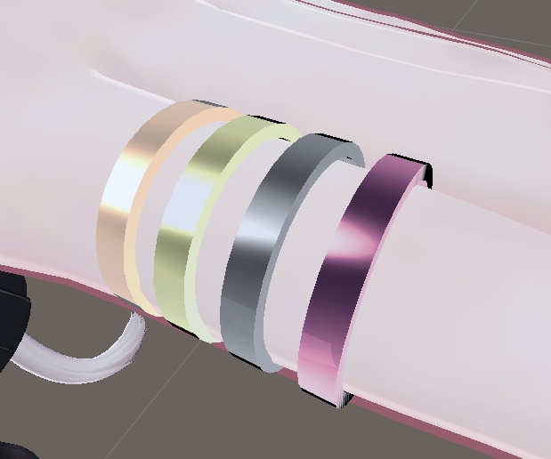 【無料配布中】超シンプルリング【4色展開】