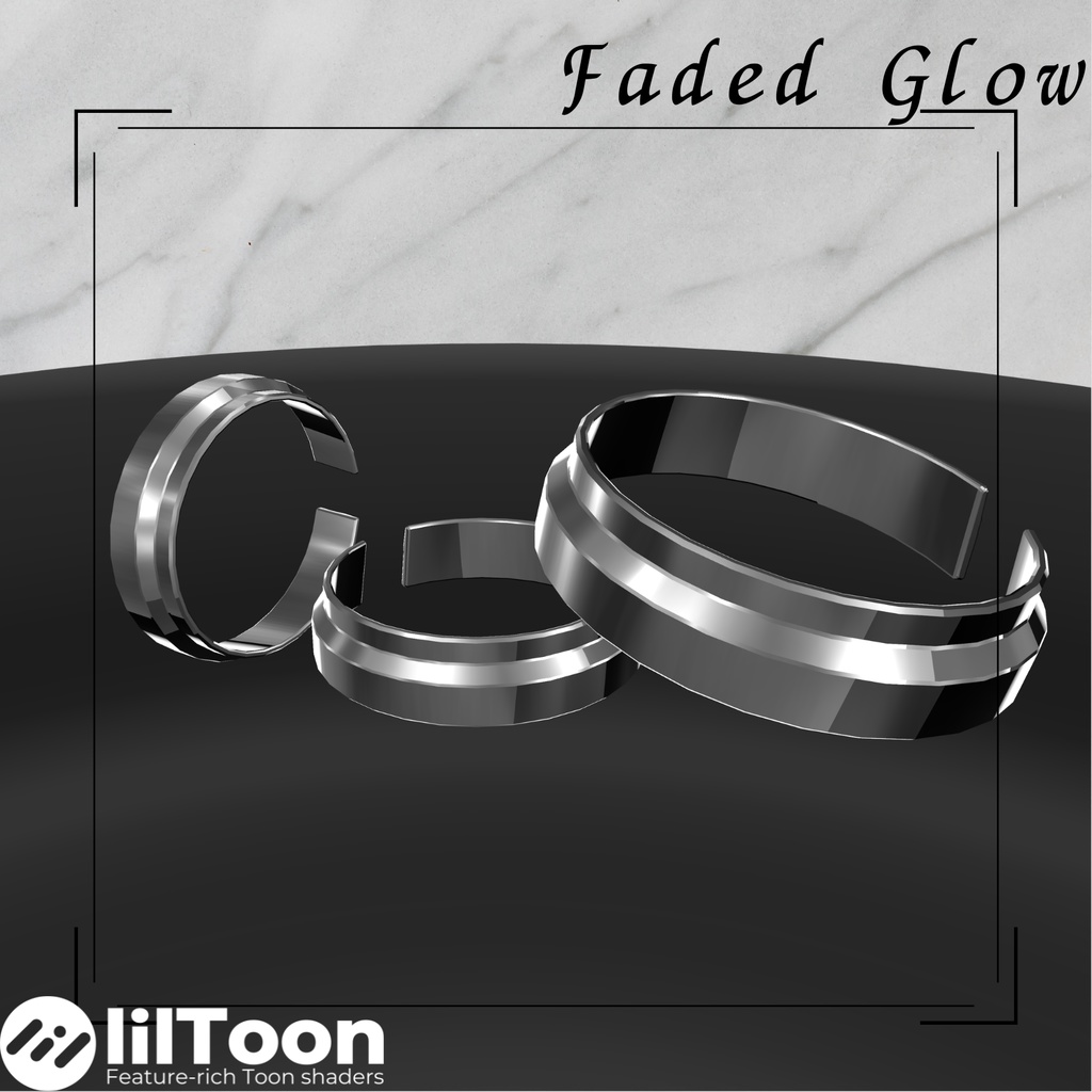 【暗いところで見た目が変化】Faded Glow【リング】